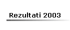 Rezultati 2003