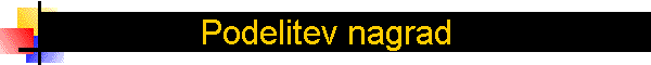 Podelitev nagrad