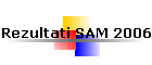 Rezultati SAM 2006