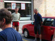 Stanovnik in Jeri� pred startom.