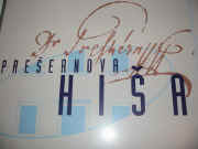 V Pre�ernovi rojstni hi�i v Kranju.